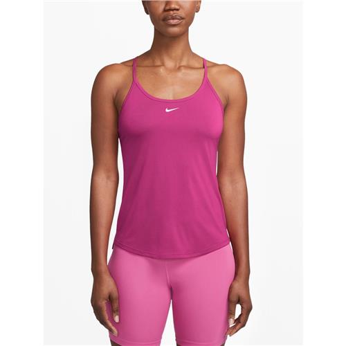 Nike Dri-FIT One Elastika Women's Standard Fit Tank Top (Fireberry)