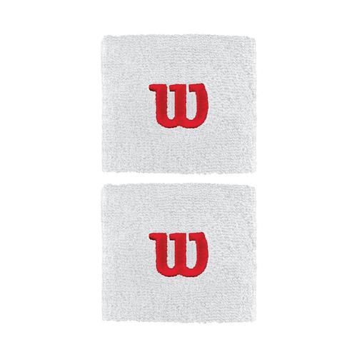 Wilson "'W'' Wristband (White)