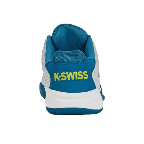 K-Swiss Hypercourt Express 2 AC Mens Tennis Shoes White/Celestial/Evening Primrose)