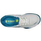 K-Swiss Hypercourt Express 2 AC Mens Tennis Shoes White/Celestial/Evening Primrose)