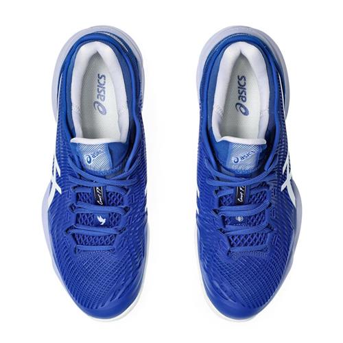 Asics Court FF 3 Novak Men's Tennis Shoes (Asics Blue/Fresh Air)