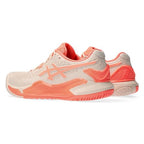 Asics Gel-Resolution 9 Womens Tennis Shoes (Pearl Pink/Sun Coral)