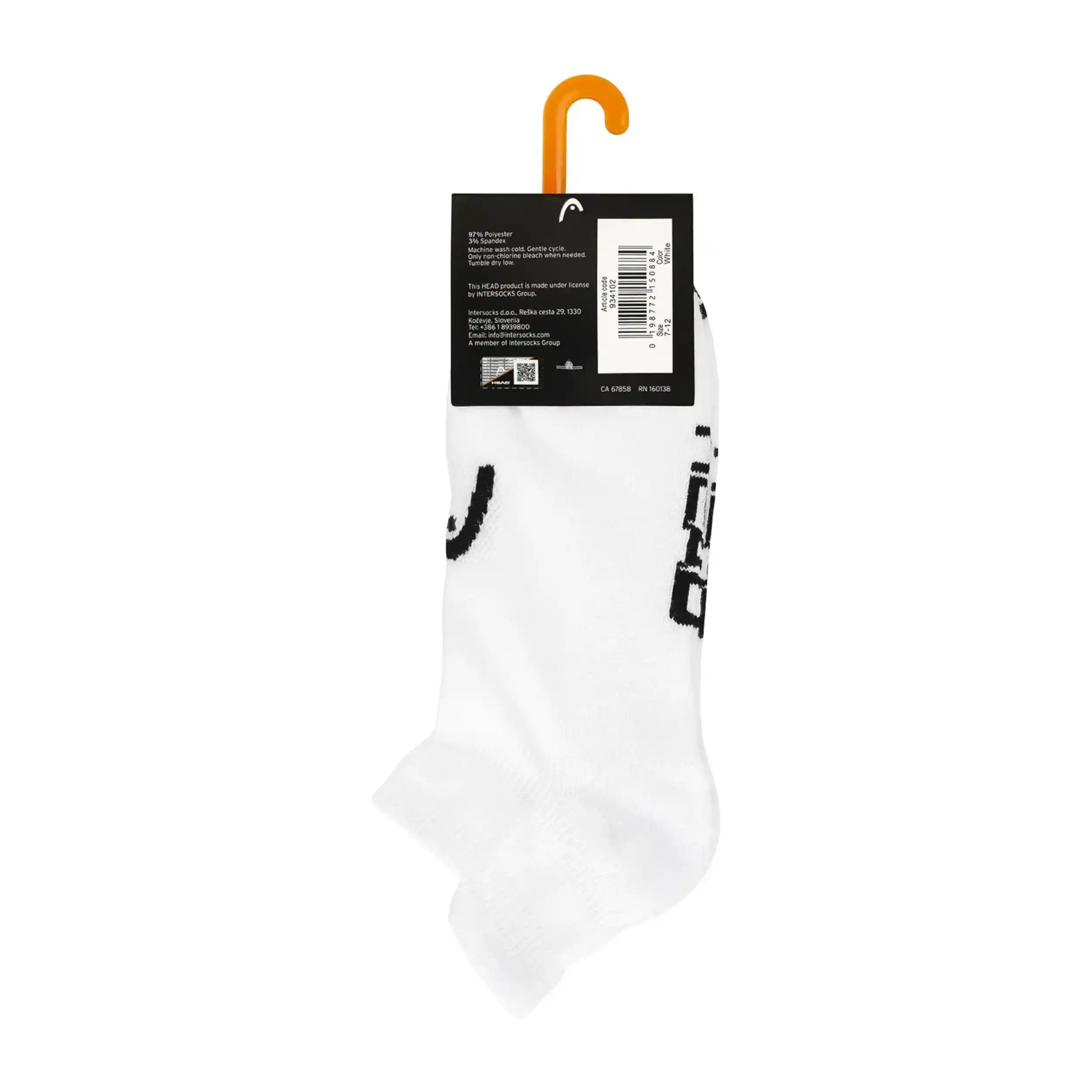 Head Men’s Low Cut Socks 3 Pack (White)