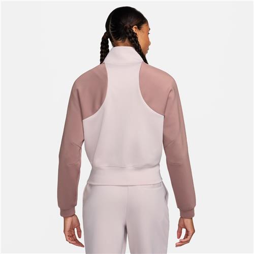 NikeCourt Women's Full Zip Tennis jacket (Platinum Violet/Smokey Mauve/Barely Volt)
