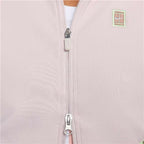 NikeCourt Women's Full Zip Tennis jacket (Platinum Violet/Smokey Mauve/Barely Volt)