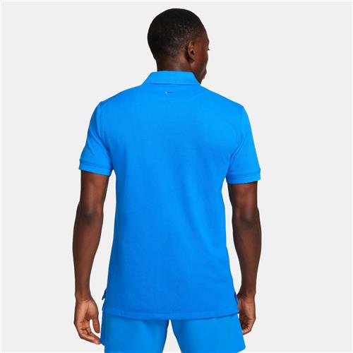 The Nike Polo RAFA Men's Slim Fit Polo (Light Photo Blue)