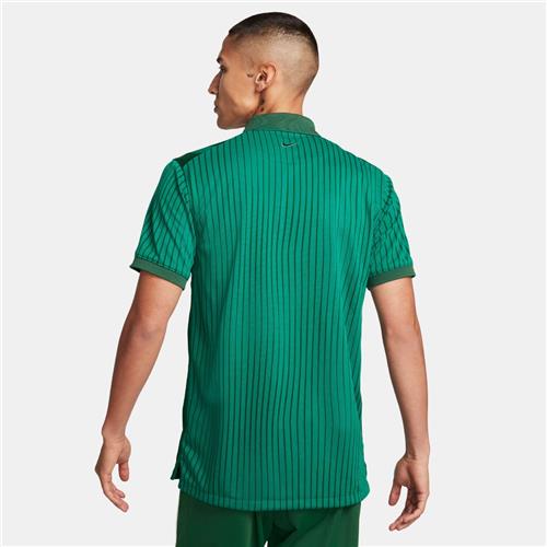 Nike Men's Dri-Fit Heritage Print Polo (Malachite)