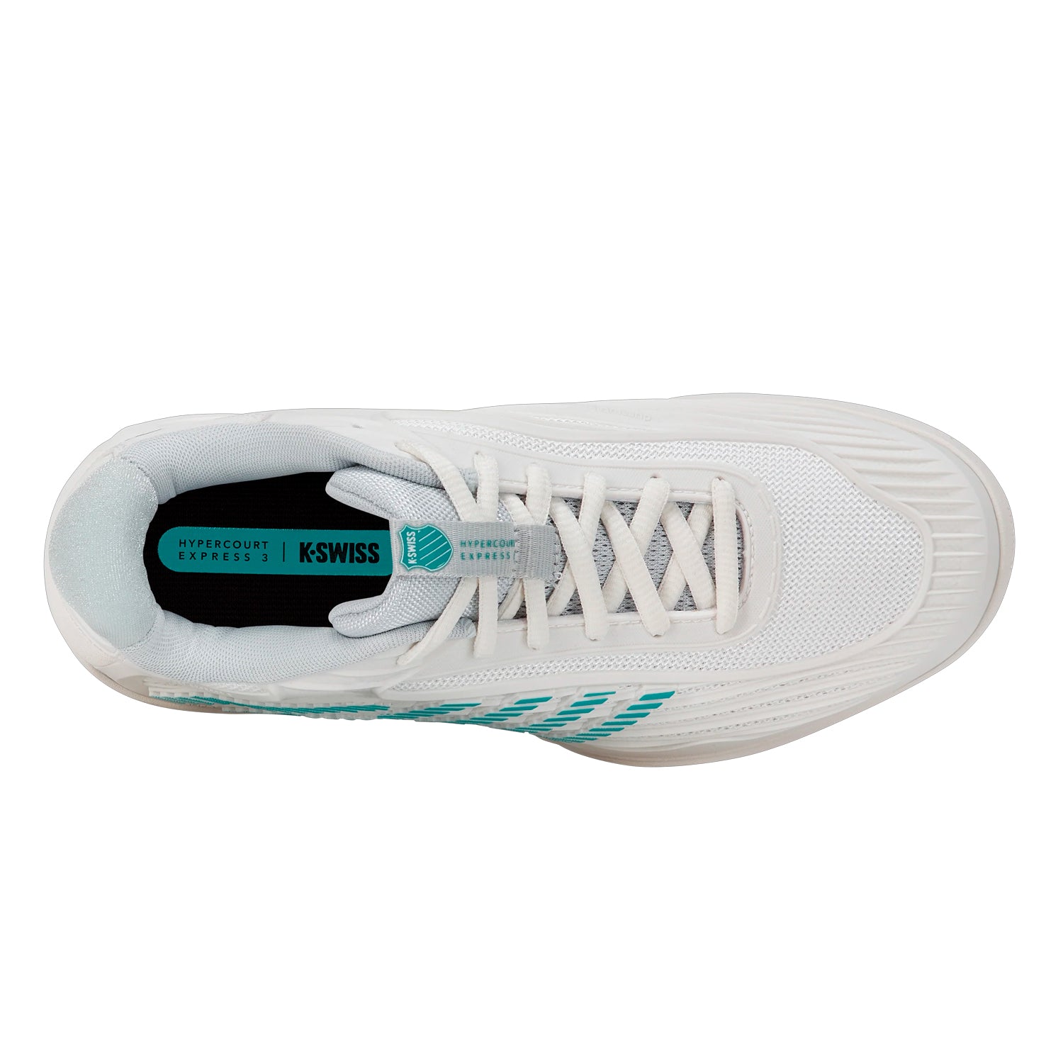 K-Swiss Hypercourt Express 3 AC Women's Shoes (White/Baltic)