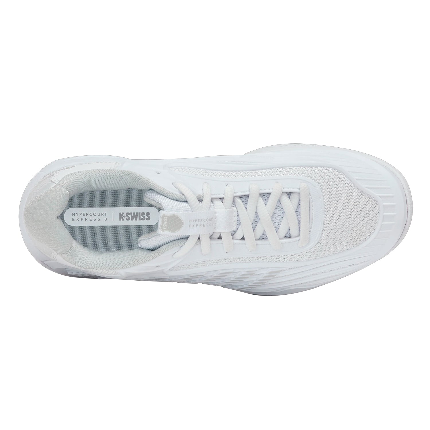 K-Swiss Hypercourt Express 3 AC Women's Shoes (White/DWN/Silver)