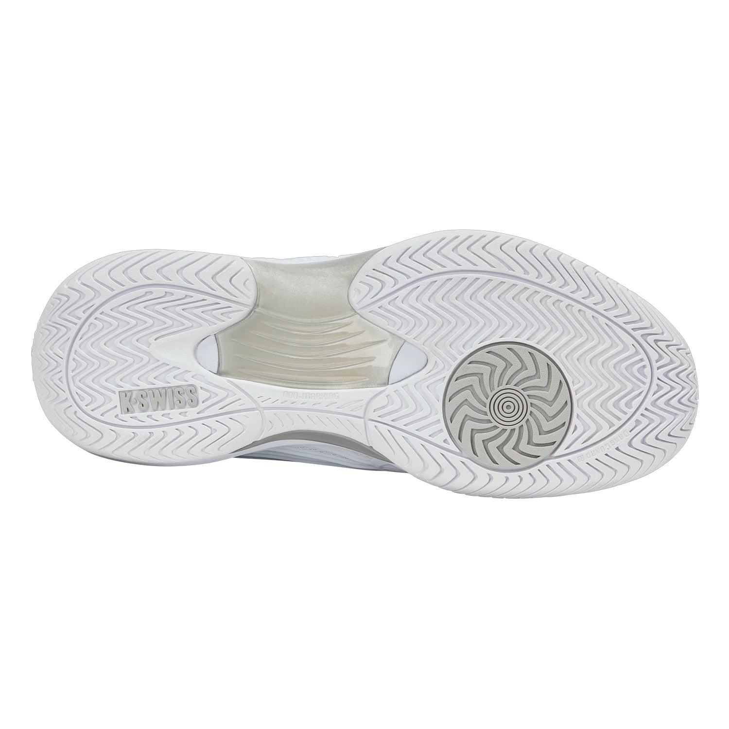 K-Swiss Hypercourt Express 3 AC Women's Shoes (White/DWN/Silver)