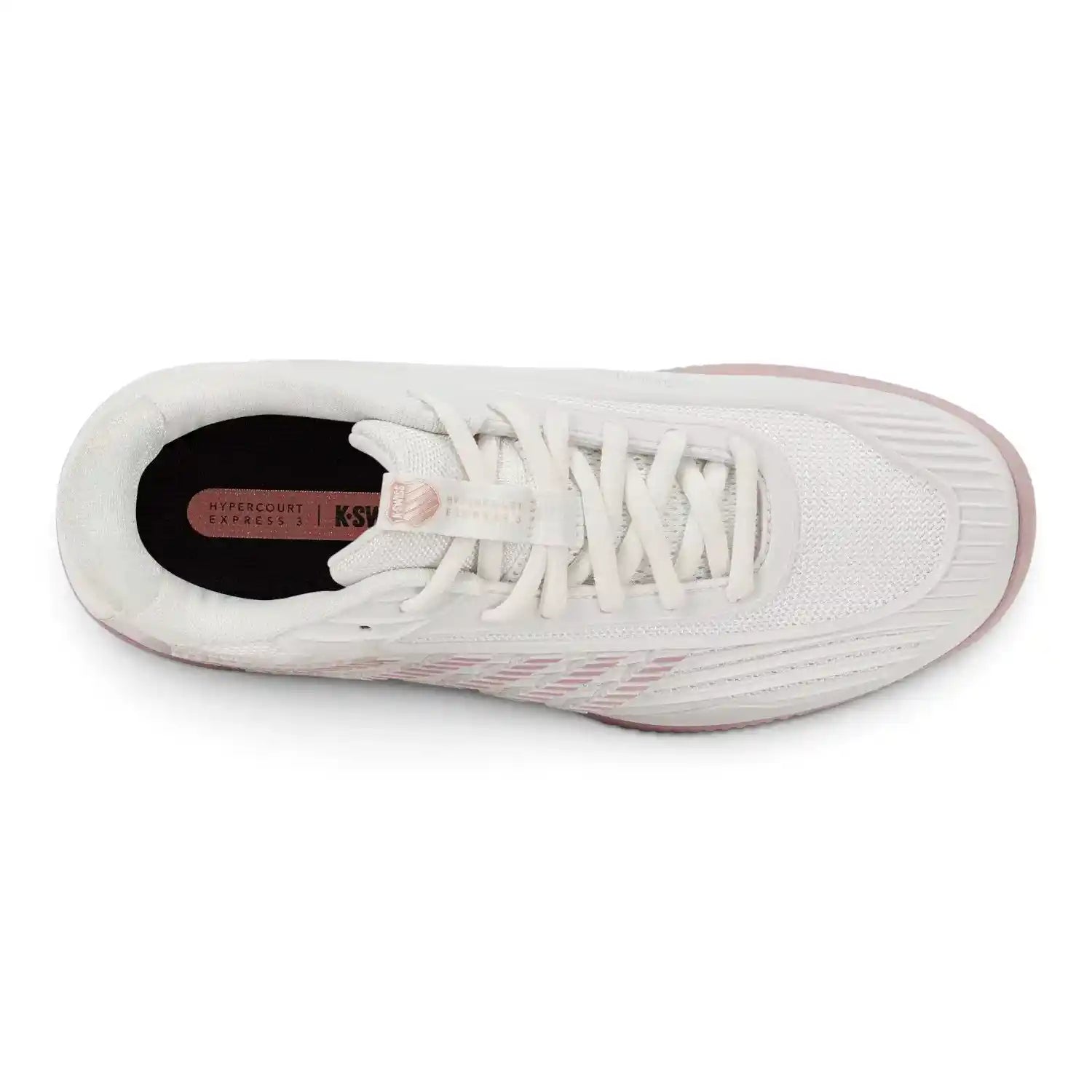 K-Swiss Hypercourt Express 3 Clay Women's Shoes (White/Rose)