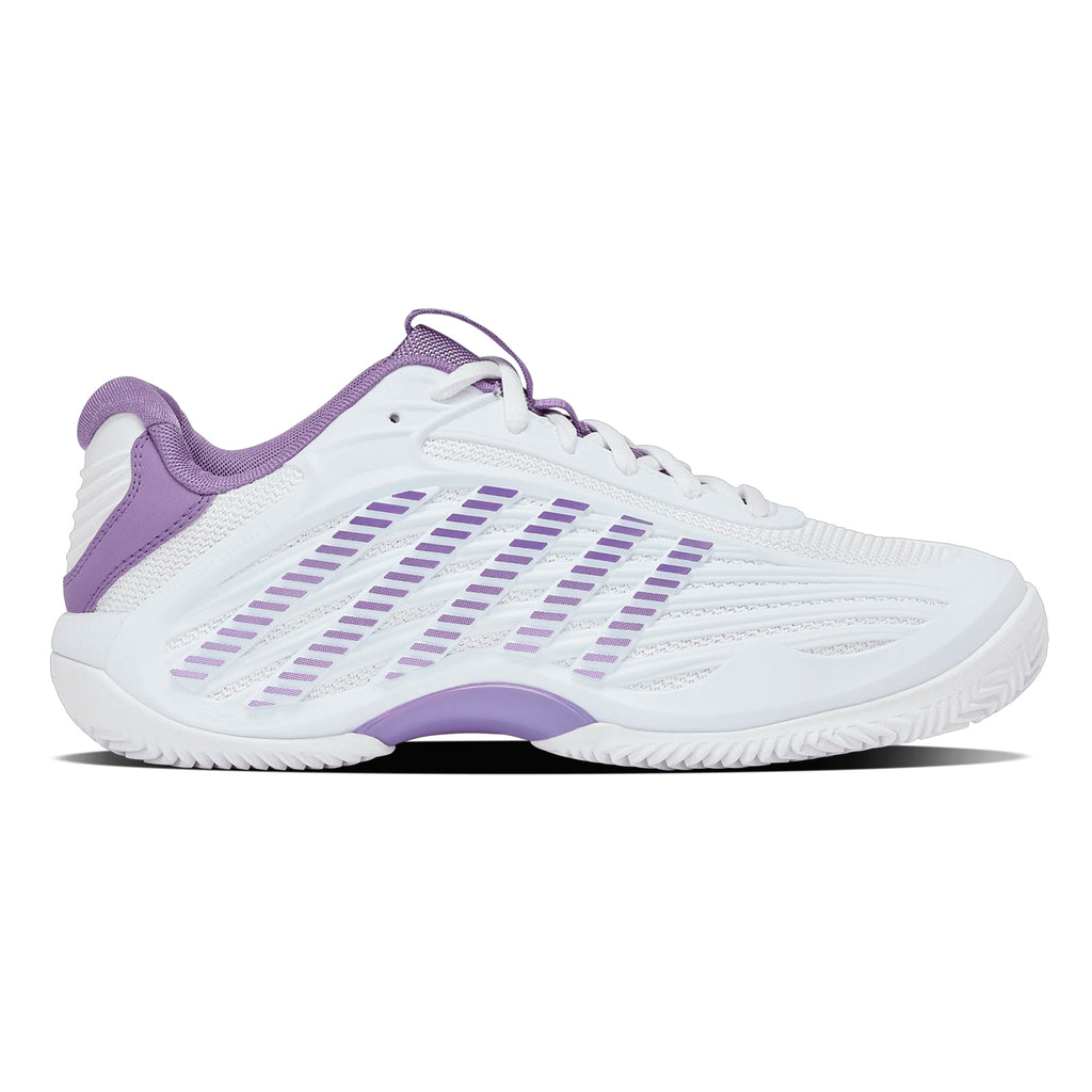 K-Swiss Hypercourt Express 3 Clay Women's Shoes (White/Purple Haze/Lunar Rock)