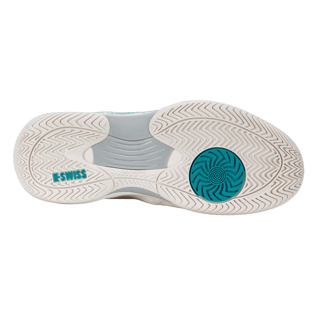 K-Swiss Hypercourt Express 3 Wide Allcourt Women's Shoes (White/Gray/Baltic)