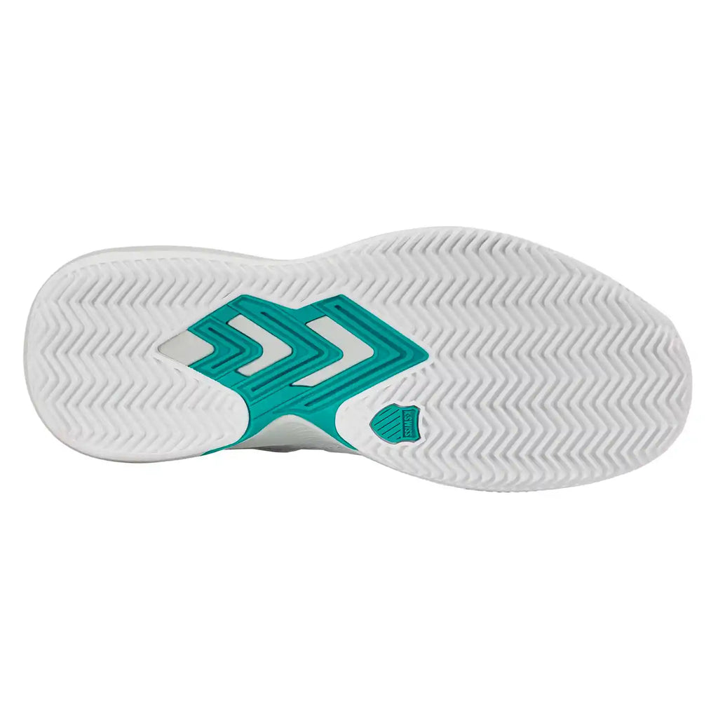 K-Swiss Ultrashot Light Herringbone Women's Shoes (White/Dawn Blue/Baltic)