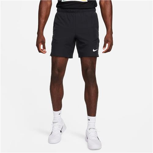 NikeCourt Advantage Men's Dri-Fit 7"Tennis Shorts (Black/White)