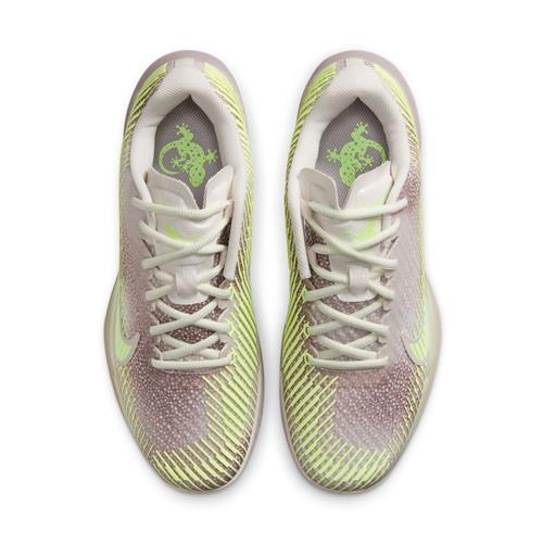 Nike Zoom Vapor 11 Premium Women's Hard Court Tennis Shoes (Phantom/Barely Volt-Platinum Violet)