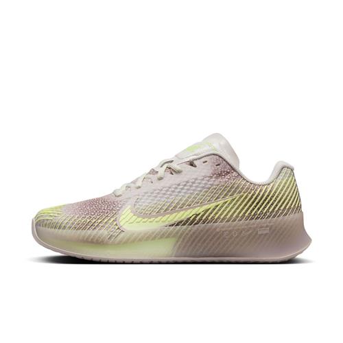 Nike Zoom Vapor 11 Premium Women's Hard Court Tennis Shoes (Phantom/Barely Volt-Platinum Violet)
