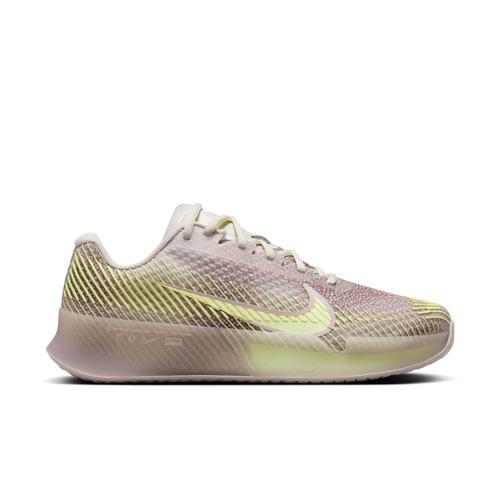 Nike Zoom Vapor 11 Premium Women's Hard Court Tennis Shoes (Phantom/Barely Volt-Platinum Violet)