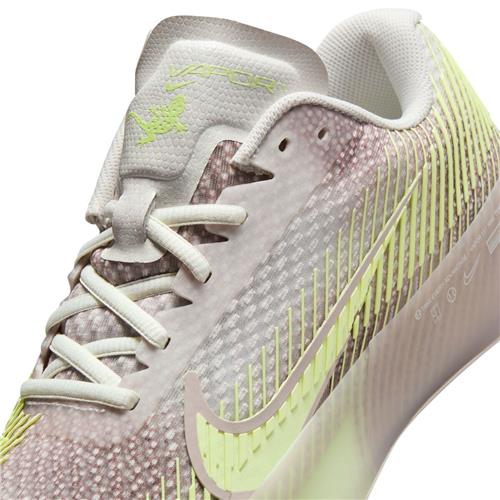 Nike Zoom Vapor 11 Premium Women's Hard Court Tennis Shoes (Phantom/Barely Volt-Platinum Violet)