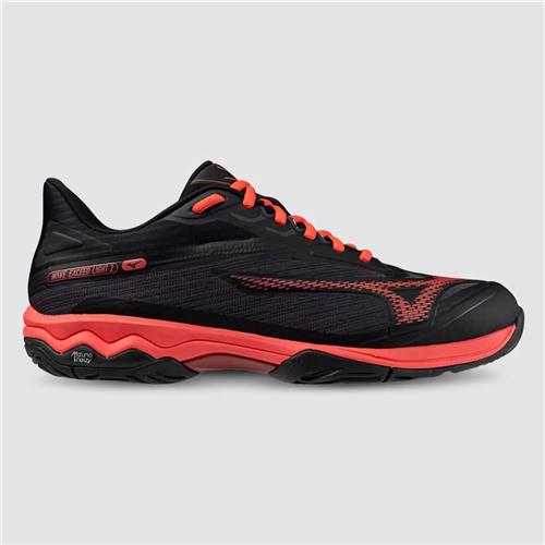 Mizuno Wave Exceed Light 2 AC Men's Tennis Shoes (Black/Radiant Red/Ebony)
