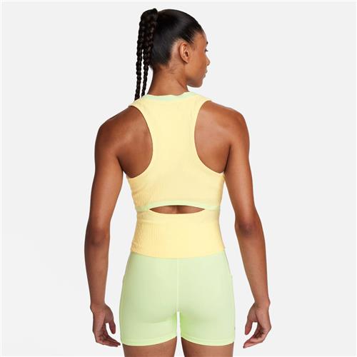 NikeCourt Dri-Fit Slam Tank MB (Soft Yellow/Black)