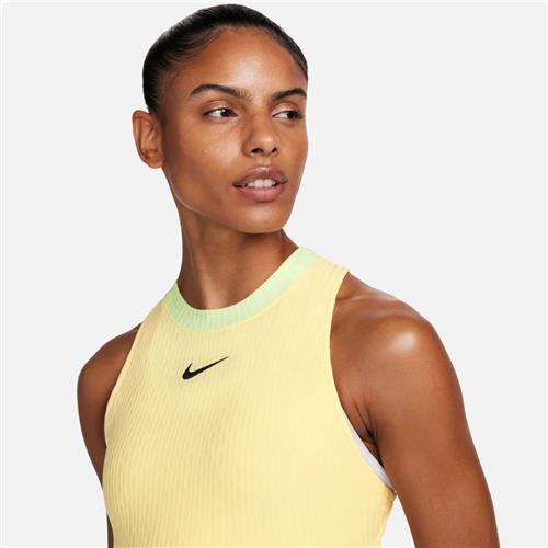 NikeCourt Dri-Fit Slam Tank MB (Soft Yellow/Black)