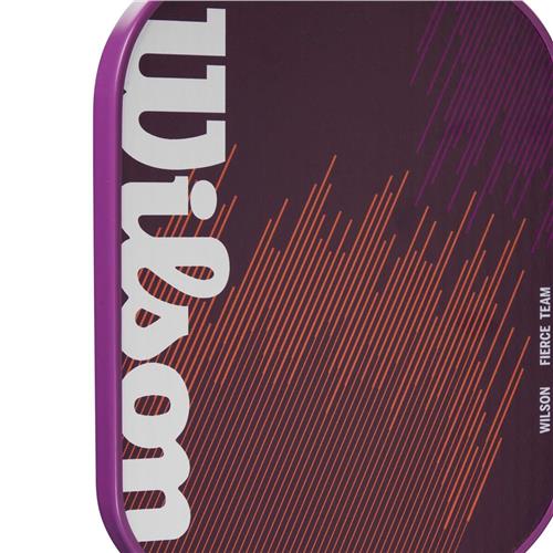 Wilson Fierce Team 13mm Pickleball Paddle (Purple)