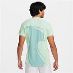 Nike RAFA Dri-Fit Advantage Short Sleeve Top (Lite Photo Blue/White)