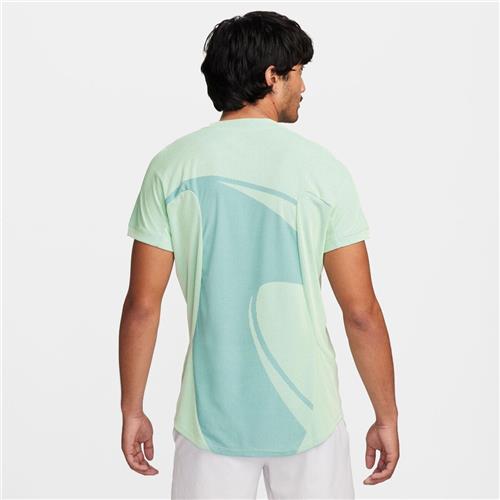 Nike RAFA Dri-Fit Advantage Short Sleeve Top (Lite Photo Blue/White)