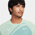 Nike RAFA Dri-Fit Advantage Short Sleeve Top (Lite Photo Blue/White)
