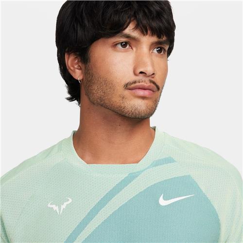 Nike RAFA Dri-Fit Advantage Short Sleeve Top (Lite Photo Blue/White)