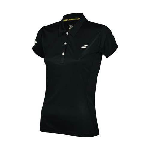 Babolat Womens Core Club Polo (Black)