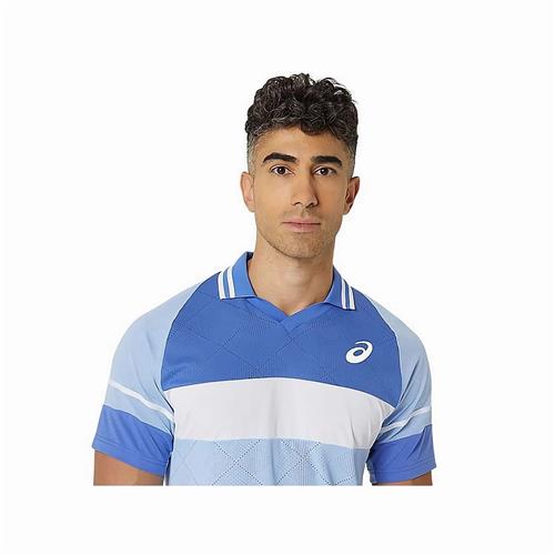 Asics Men's Match Actibreeze Polo Shirt (Sapphire)