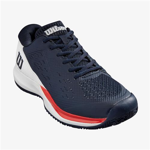 Wilson 2024 Rush Pro Ace AC Men's Tennis Shoes (Navy Blaze)