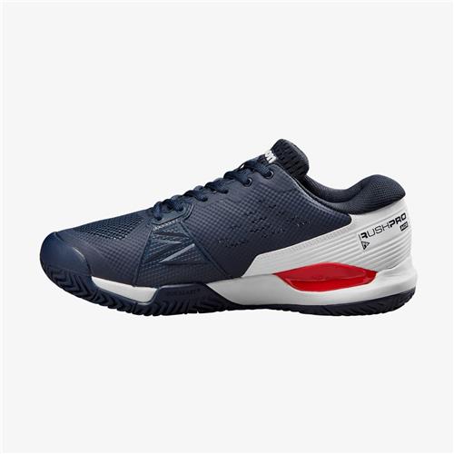 Wilson 2024 Rush Pro Ace AC Men's Tennis Shoes (Navy Blaze)
