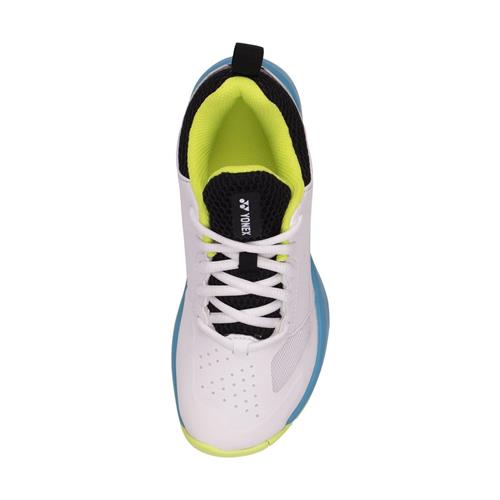 Yonex Lumio 4 Junior All Court Shoes  2024 (White Turquoise)