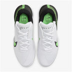 NikeCourt Air Zoom Vapor Pro 2 Men's Hardcourt Tennis Shoes (White/Black/Poison Green)