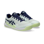 Asics Gel-Resolution 9 GS Junior Tennis Shoes (Pale Mint/Blue Expanse)