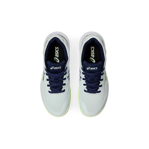 Asics Gel-Resolution 9 GS Junior Tennis Shoes (Pale Mint/Blue Expanse)