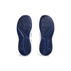Asics Gel-Resolution 9 GS Junior Tennis Shoes (White/Blue Expanse)