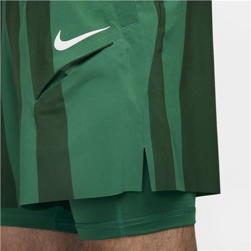 NikeCourt Dri-Fit Slam Short MB (MALACHITE/BARELY VOLT/WHITE)