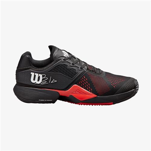 Wilson 2024 Bela Tour Padel Shoes (Black/Red)