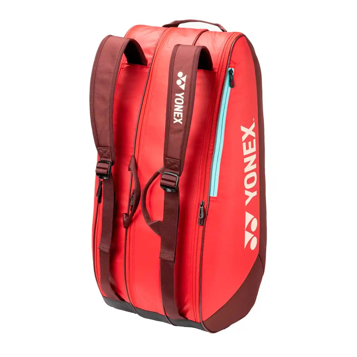Yonex Team Racquet Bag 9 Pcs (Ruby Red)