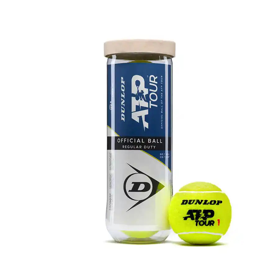 Dunlop ATP Tennis Balls 4 Ball Can