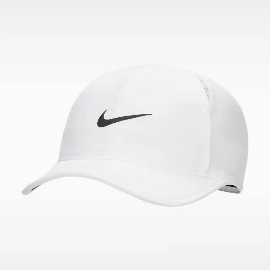 Nike Dri-FIT Club Unstructured Featherlight Cap (White/Black)