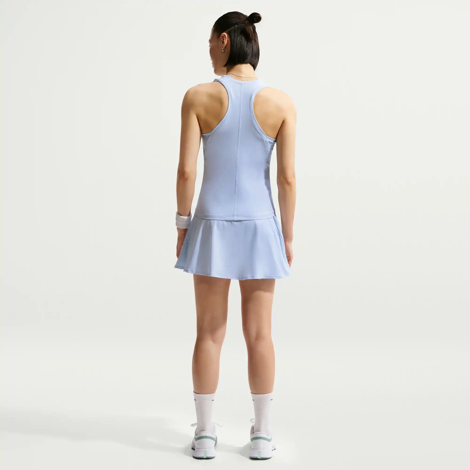 Nike Dri-Fit Victory Short Flouncy Skirt (Hydrogen Blue/White)