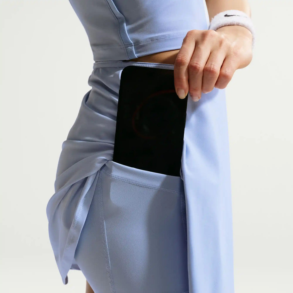 Nike Dri-Fit Victory Short Flouncy Skirt (Hydrogen Blue/White)
