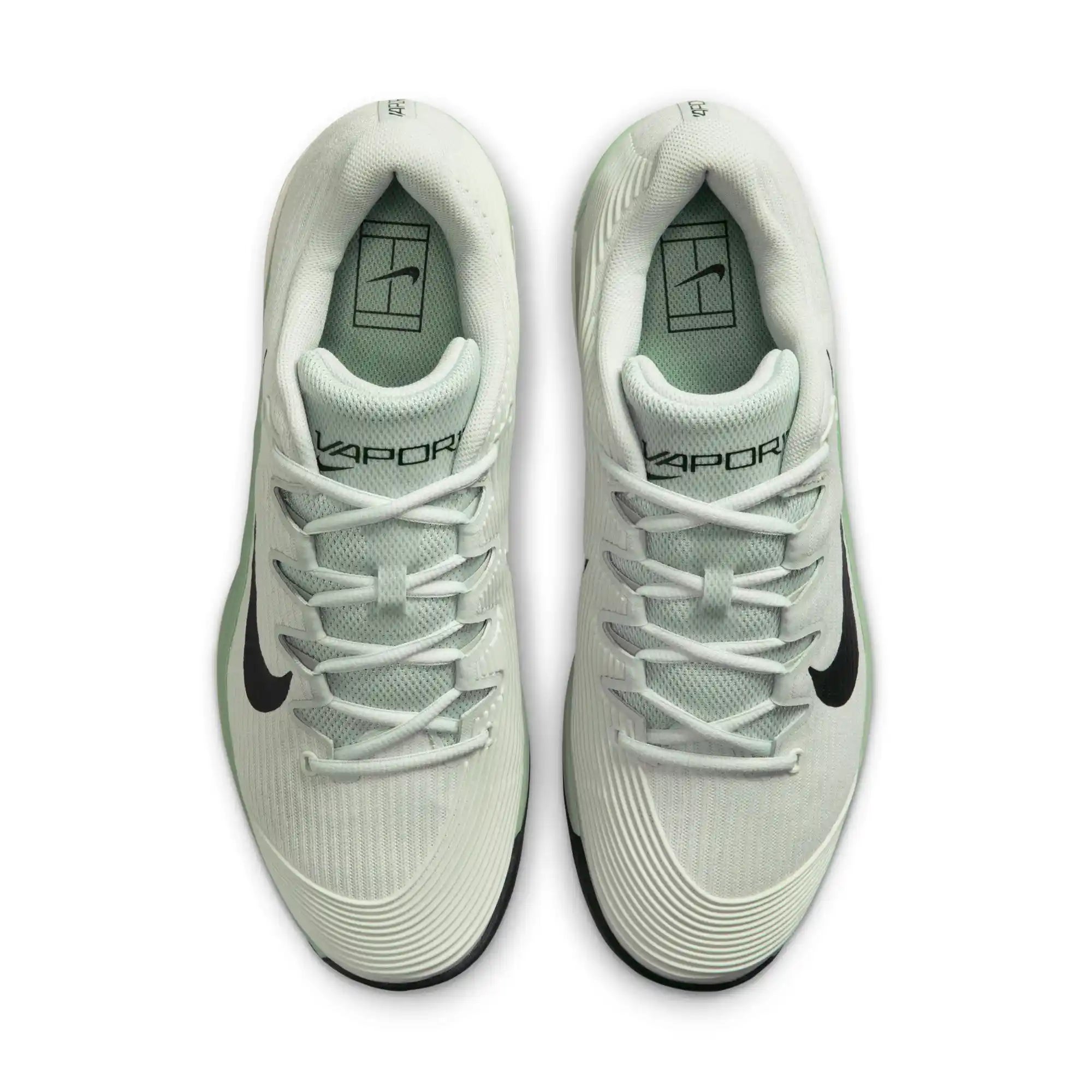 Nike Zoom Vapor 12 HC Men's Shoes (Silver/Steam/White/Black)