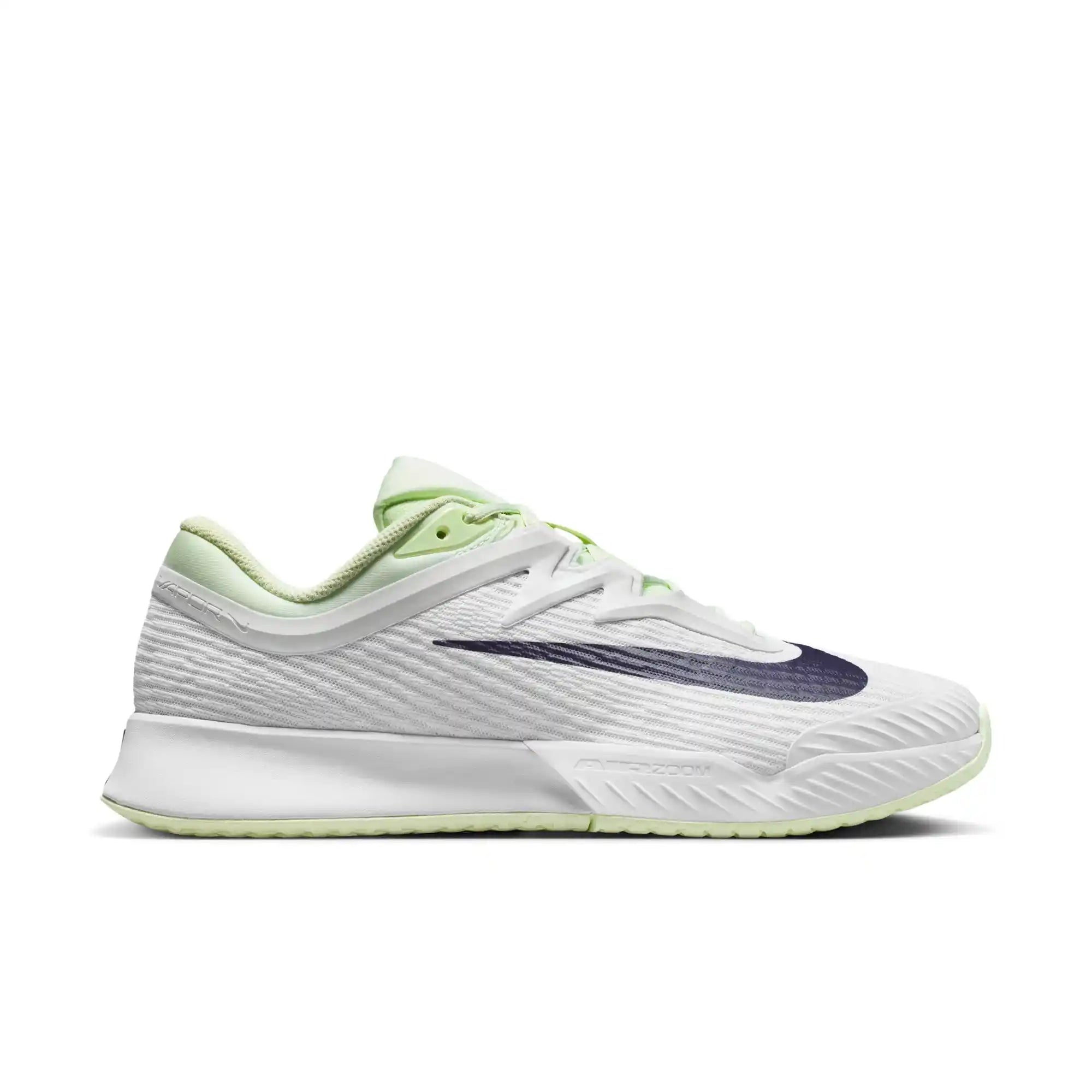 Nike Vapor Pro 3 Men's Hard Court Tennis Shoes (White/Volt Tint/Dark Raisin)