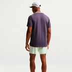NikeCourt Advantage Men's Dri-FIT Tennis Top (Dark Raisin/Volt Tint/White)